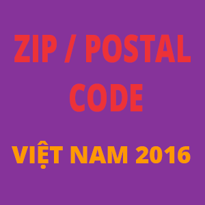 Mã Zip Postal code Việt Nam