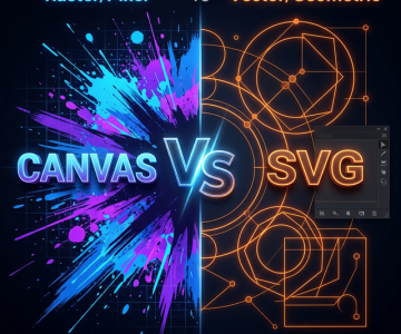 HTML5 Canvas vs SVG