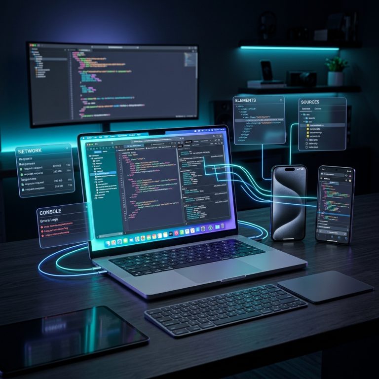 debug web mobile macos